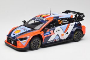 Hyundai i20 N Rally1 #11 T. Neuville / M. Wydaeghe Rally Sweden 2024 IXO 1:18 18RMC201 Metall