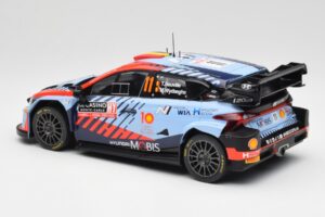 Hyundai i20 N Rally1 WRC #11 T. Neuville / M. Wydaeghe Rally Monte Carlo Winner 2024 IXO 1:18 18RMC194 Metall — Bild 5 von 6