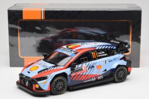 Hyundai i20 N Rally1 WRC #11 T. Neuville / M. Wydaeghe Rally Monte Carlo Winner 2024 IXO 1:18 18RMC194 Metall — Bild 6 von 6