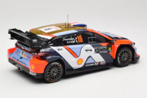 Hyundai i20 N WRC #16 A. Fourmaux / A. Coria Rally Monte Carlo 2025 IXO 1:18 18RMC230A Metall — Bild 2 von 6