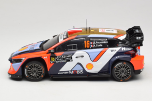 Hyundai i20 N WRC #16 A. Fourmaux / A. Coria Rally Monte Carlo 2025 IXO 1:18 18RMC230A Metall — Bild 3 von 6