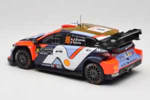 Hyundai i20 N WRC #16 A. Fourmaux / A. Coria Rally Monte Carlo 2025 IXO 1:18 18RMC230A Metall — Bild 5 von 6