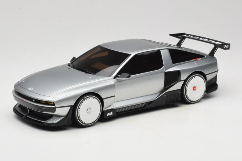 Hyundai N Vision 74 Matt Aluminium Otto 1:18 OT493 Resin