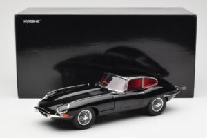 Jaguar E-Type 3.8 Series 1 Schwarz Kyosho 1:18 08954BK Metall — Bild 8 von 8