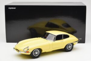 Jaguar E-Type 3.8 Series 1 Hellgelb Kyosho 1:18 08954LY Metall — Bild 8 von 8