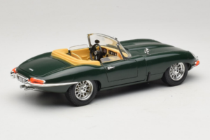 Jaguar E-Type Cabriolet Grün Bburago 1:18 3026 Metall — Bild 3 von 8