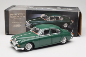 Jaguar Mark II Grün Tchibo 1:18 49420 Metall — Bild 8 von 8