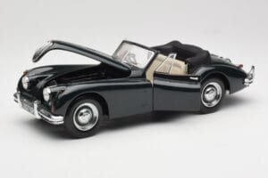 Jaguar XK140 Drophead Coupe Schwarz Sun Star 1:18 2802 Metall — Bild 2 von 8