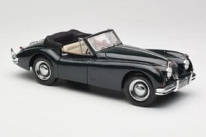 Jaguar XK140 Drophead Coupe Schwarz Sun Star 1:18 2802 Metall — Bild 6 von 8