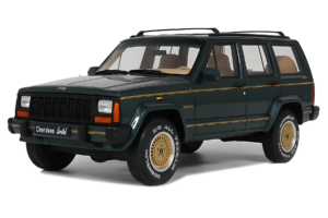 Jeep Cherokee XJ Limited Dark Hunter Green Otto 1:18 OT1340 Resin