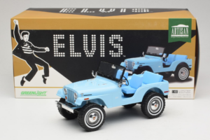 Jeep CJ-5 Elvis Presley's Car GreenLight 1:18 19061 Metall — Bild 6 von 6