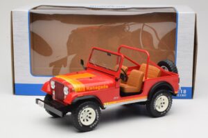 Jeep CJ-7 Renegade Rot MCG 1:18 MCG18110 Metall — Bild 6 von 6