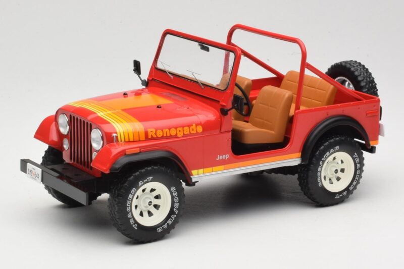Jeep CJ-7 Renegade Rot MCG 1:18 MCG18110 Metall