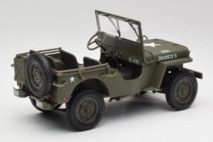 Jeep Willys Militär Grün Gate 1:18 1061 Metall — Bild 3 von 8