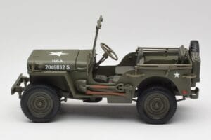 Jeep Willys Militär Grün Gate 1:18 1061 Metall — Bild 4 von 8