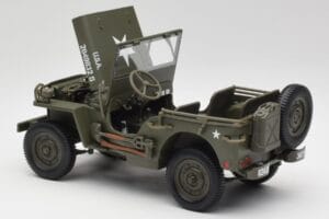 Jeep Willys Militär Grün Gate 1:18 1061 Metall — Bild 5 von 8