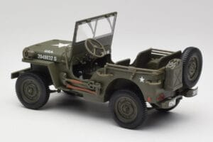 Jeep Willys Militär Grün Gate 1:18 1061 Metall — Bild 7 von 8