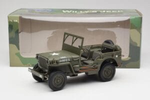 Jeep Willys Militär Grün Gate 1:18 1061 Metall — Bild 8 von 8