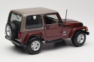 Jeep Wrangler TJ Sahara Rot Maisto 1:18 31662 Metall — Bild 3 von 8