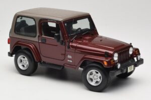 Jeep Wrangler TJ Sahara Rot Maisto 1:18 31662 Metall — Bild 6 von 8