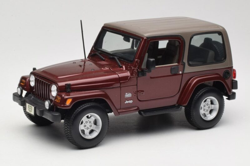 Jeep Wrangler TJ Sahara Rot Maisto 1:18 31662 Metall