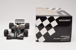 Jordan Ford 191 #32 B. Gachot Paul Ricard Test 15 January 1991 Minichamps 1:18 110910199 Metall — Bild 6 von 6