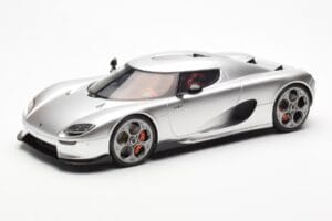 Koenigsegg CC850 Moon Silver GT Spirit 1:18 GT452 Resin