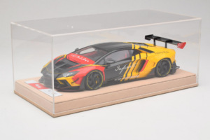 Lamborghini Aventador Liberty Walk Infinite Schwarz Gelb Timothy & Pierre 1:18 REMC035 Metall — Bild 6 von 7