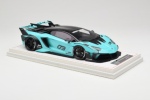 Lamborghini Aventador Liberty Walk LB-Silhouette WORKS GT Evo Mintgrün IVY 1:18 REMC001 Resin — Bild 4 von 7