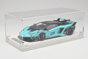 Lamborghini Aventador Liberty Walk LB-Silhouette WORKS GT Evo Mintgrün IVY 1:18 REMC001 Resin — Bild 6 von 7