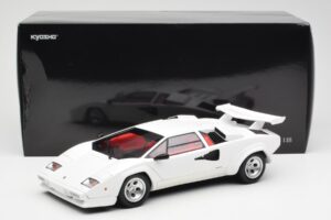 Lamborghini Countach LP500S Weiß Kyosho 1:18 08320E Metall — Bild 8 von 8