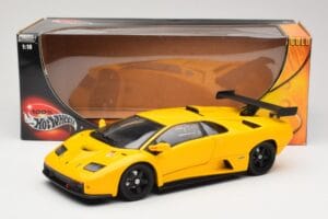 Lamborghini Diablo GTR Gelb Hot Wheels 1:18 53885 Metall — Bild 8 von 8