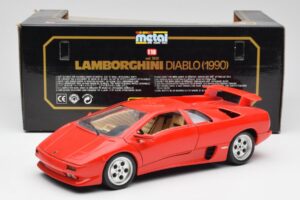 Lamborghini Diablo Rot Bburago 1:18 3028-M1 Metall — Bild 8 von 8