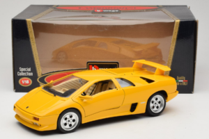 Lamborghini Diablo Gelb Bburago 1:18 3041 Metall — Bild 8 von 8