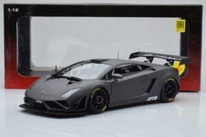 Lamborghini Gallardo GT3 FL2 Dunkelgrau AUTOart 1:18 81360 Metall — Bild 8 von 8