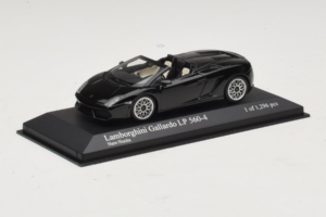 Lamborghini Gallardo LP560-4 Spyder Schwarz Minichamps 1:43 400103830 Metall — Bild 2 von 5