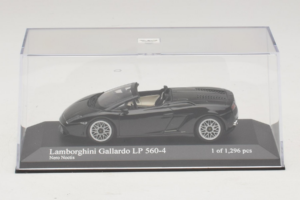 Lamborghini Gallardo LP560-4 Spyder Schwarz Minichamps 1:43 400103830 Metall — Bild 4 von 5