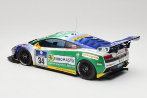 Lamborghini Gallardo LP600+ GT3 Reiter Engineering #34 H-J. Stuck / D. Rostek ADAC 24 Hours Nurburgring 2011 Minichamps 1:18  — Bild 5 von 6
