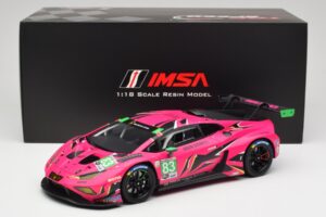 Lamborghini Huracan GT3 EVO2 #83 R. Frey / M. Gatting / S. Bovy Iron Dames 24 Hours of Daytona 2023 TopSpeed 1:18 TS0532 Meta — Bild 6 von 6