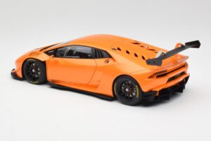 Lamborghini Huracan LP620-2 Super Trofeo Arancio Borealis Pearl Effect Orange AUTOart 1:18 81558 Metall — Bild 6 von 8