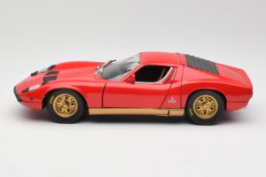 Lamborghini Miura Rot Anson 1:18 30302 Metall — Bild 4 von 8