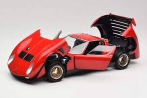 Lamborghini Miura SVR Rot & Schwarz Kyosho 1:18 08319R Metall — Bild 2 von 8