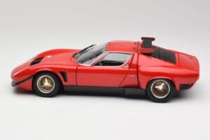 Lamborghini Miura SVR Rot & Schwarz Kyosho 1:18 08319R Metall — Bild 4 von 8