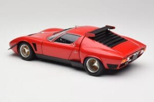 Lamborghini Miura SVR Rot & Schwarz Kyosho 1:18 08319R Metall — Bild 7 von 8