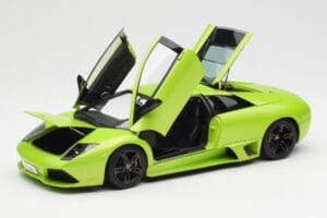Lamborghini Murcielago LP640 Ithaca Grün Metallic AUTOart 1:18 74624 Metall — Bild 2 von 8