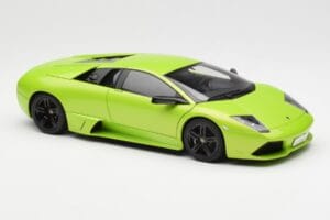 Lamborghini Murcielago LP640 Ithaca Grün Metallic AUTOart 1:18 74624 Metall — Bild 6 von 8