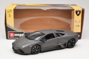 Lamborghini Reventon Matte Grey Bburago 1:18 18-11029 Metall — Bild 8 von 8