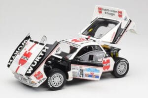 Lancia 037 #1 G. Cunico / E. Bartolich Targa Florio Winner 1983 Kyosho 1:18 08302H Metall — Bild 2 von 8