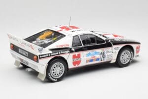 Lancia 037 #1 G. Cunico / E. Bartolich Targa Florio Winner 1983 Kyosho 1:18 08302H Metall — Bild 3 von 8