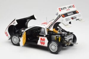 Lancia 037 #1 G. Cunico / E. Bartolich Targa Florio Winner 1983 Kyosho 1:18 08302H Metall — Bild 5 von 8